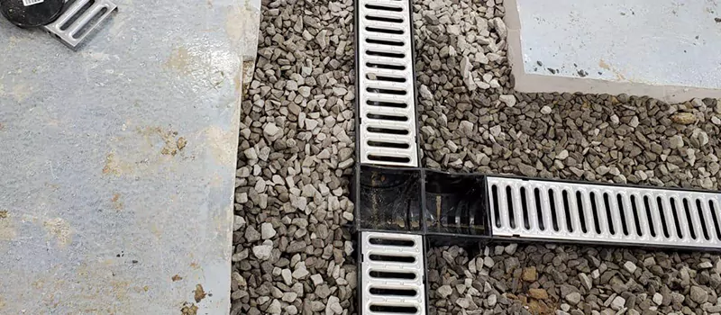 Storm Water Trench Drain Repair in Scarborough, ON
